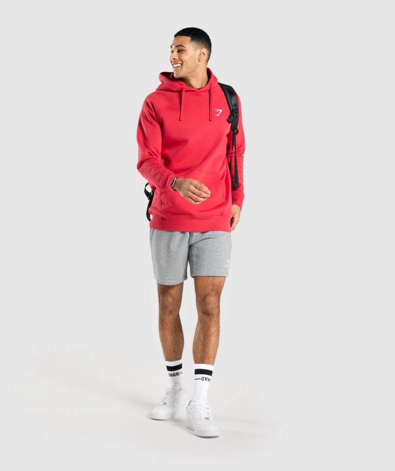 Gymshark Crest σορτς κάρβουνο μάργα