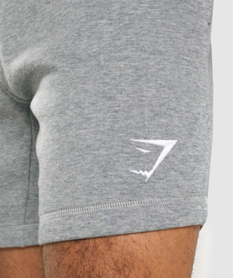 Gymshark Crest σορτς κάρβουνο μάργα