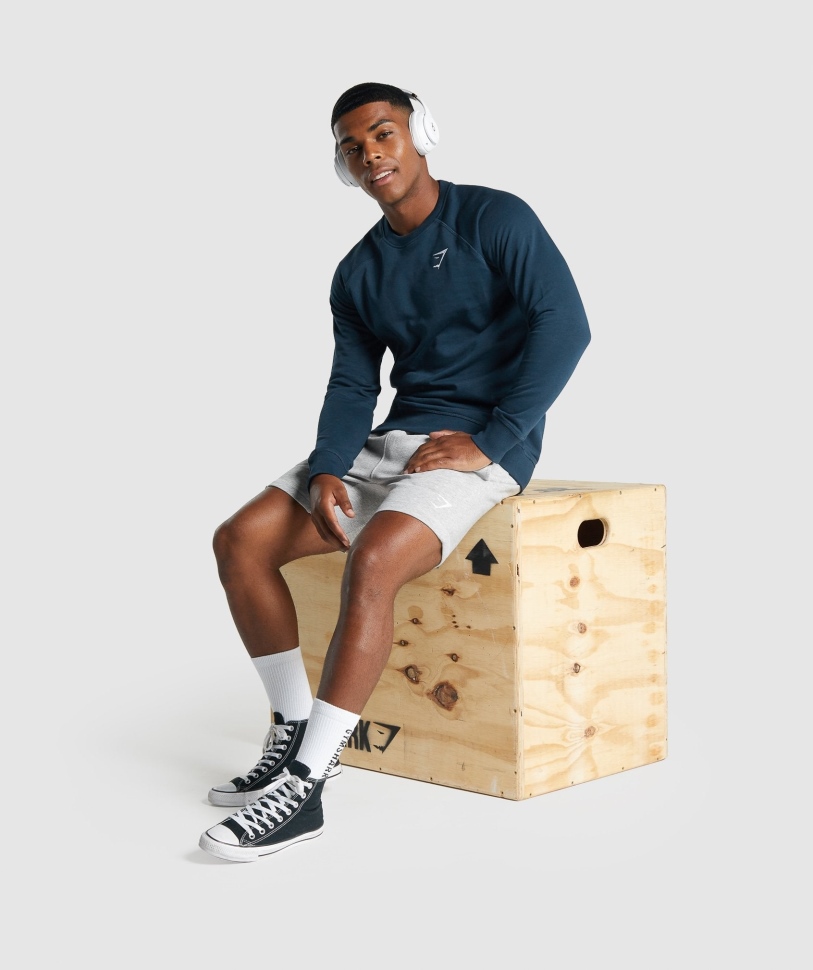 φούτερ Gymshark Crest Navy