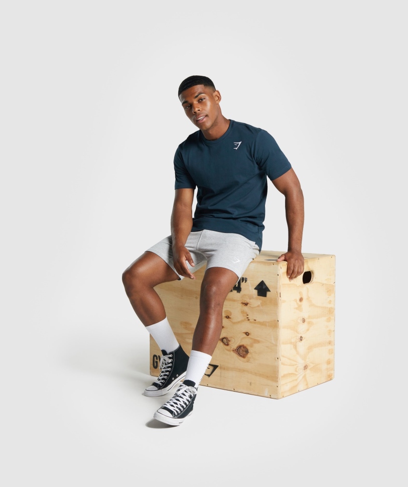 Gymshark Crest T-shirt Navy