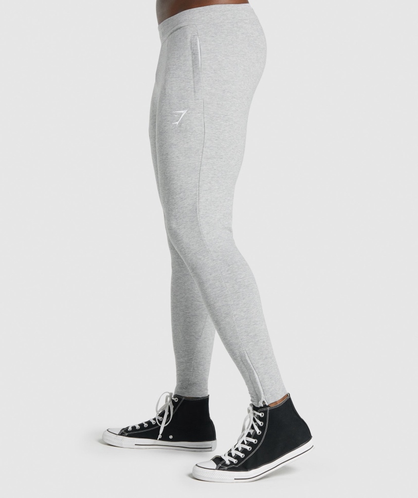 Gymshark Kritik 2.0 Joggers ανοιχτό γκρι Marl