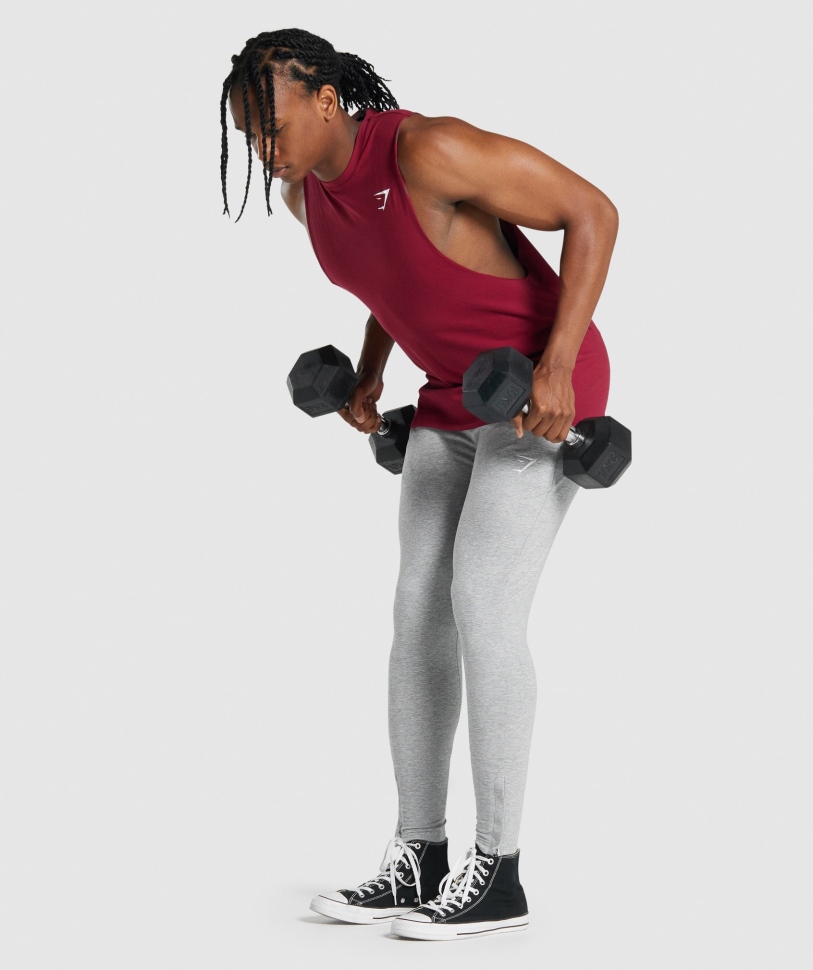 Gymshark Kritik 2.0 Joggers ανοιχτό γκρι Marl