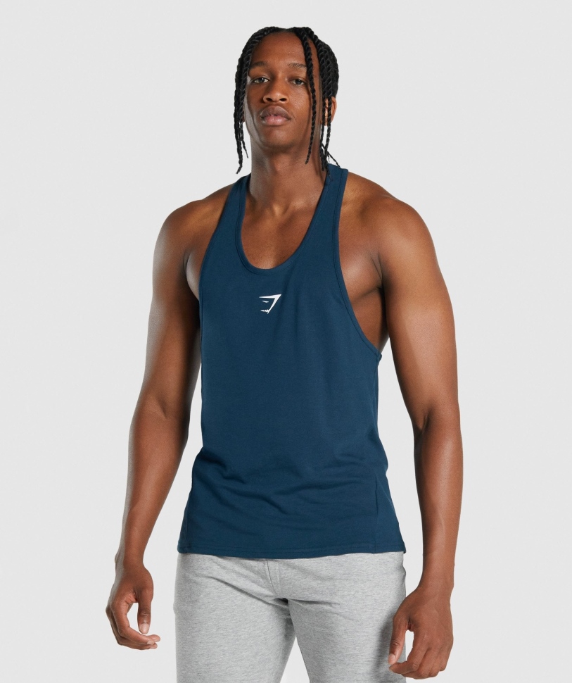 Gymshark Kritik 2.0 Stringer Navy