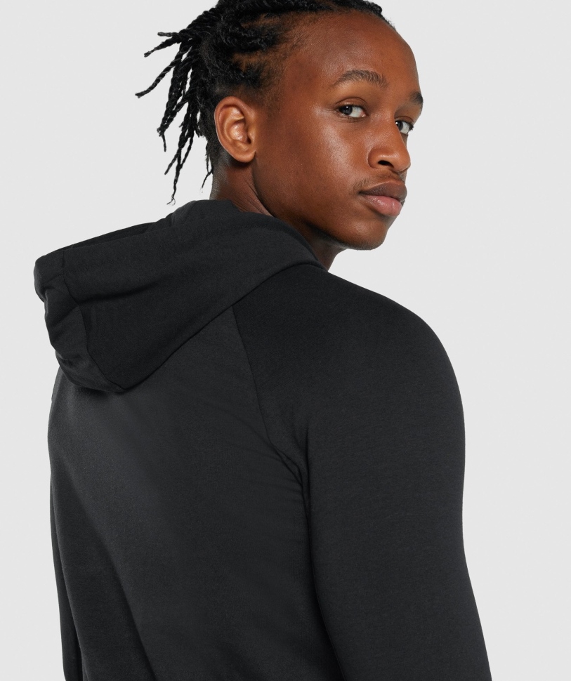 Gymshark Critical 2.0 Zip Up Hoodie Black