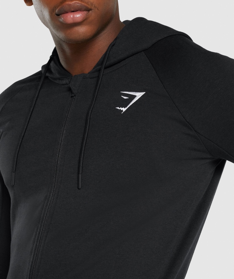 Gymshark Critical 2.0 Zip Up Hoodie Black