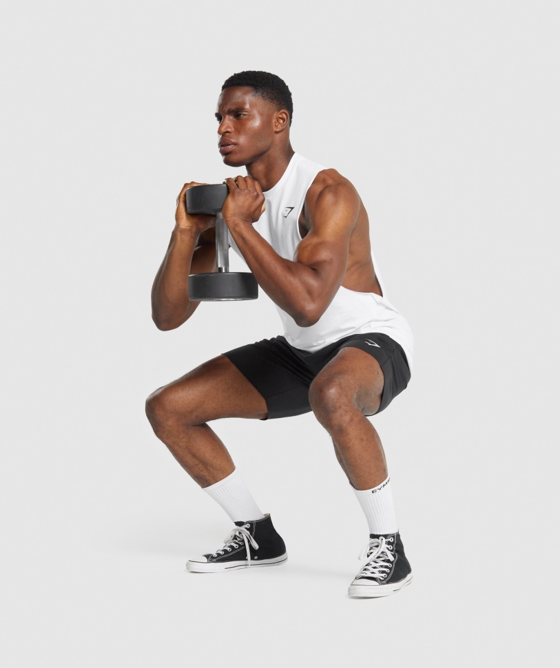 Gymshark κριτικό σορτς μαύρο