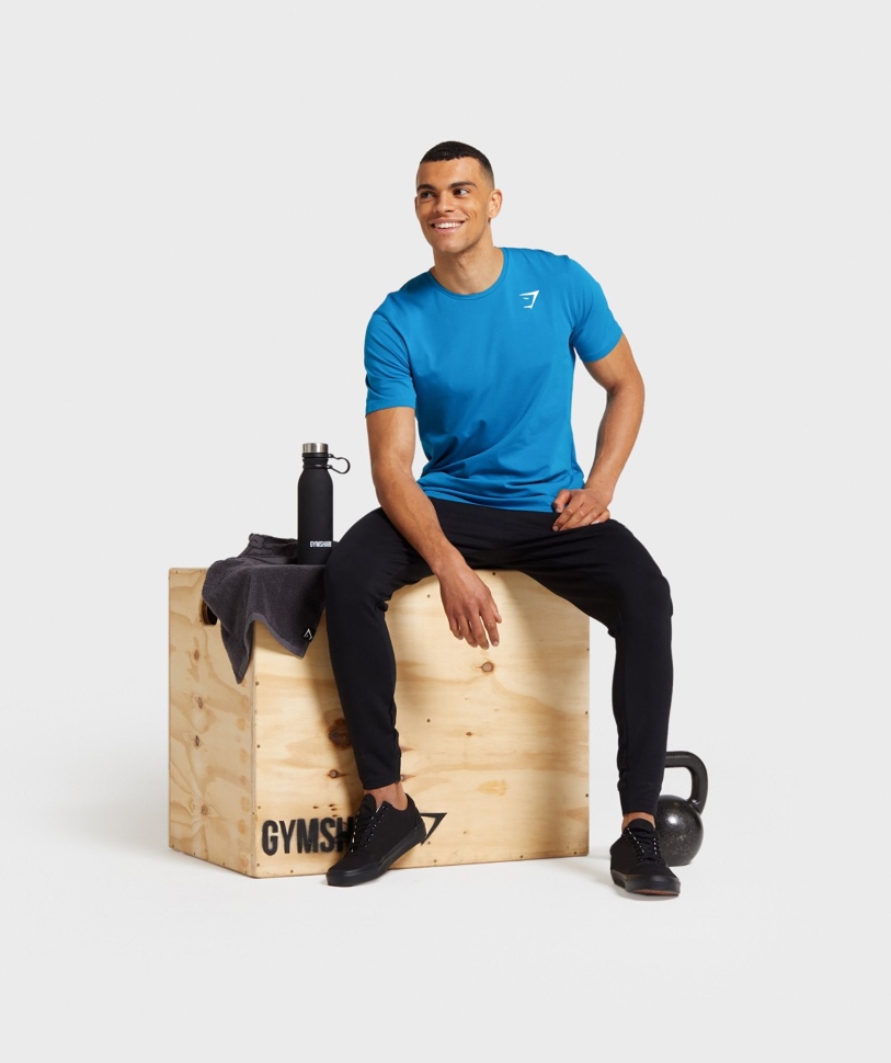 Gymshark κρίσιμο τζόγκερ με φερμουάρ μαύρο