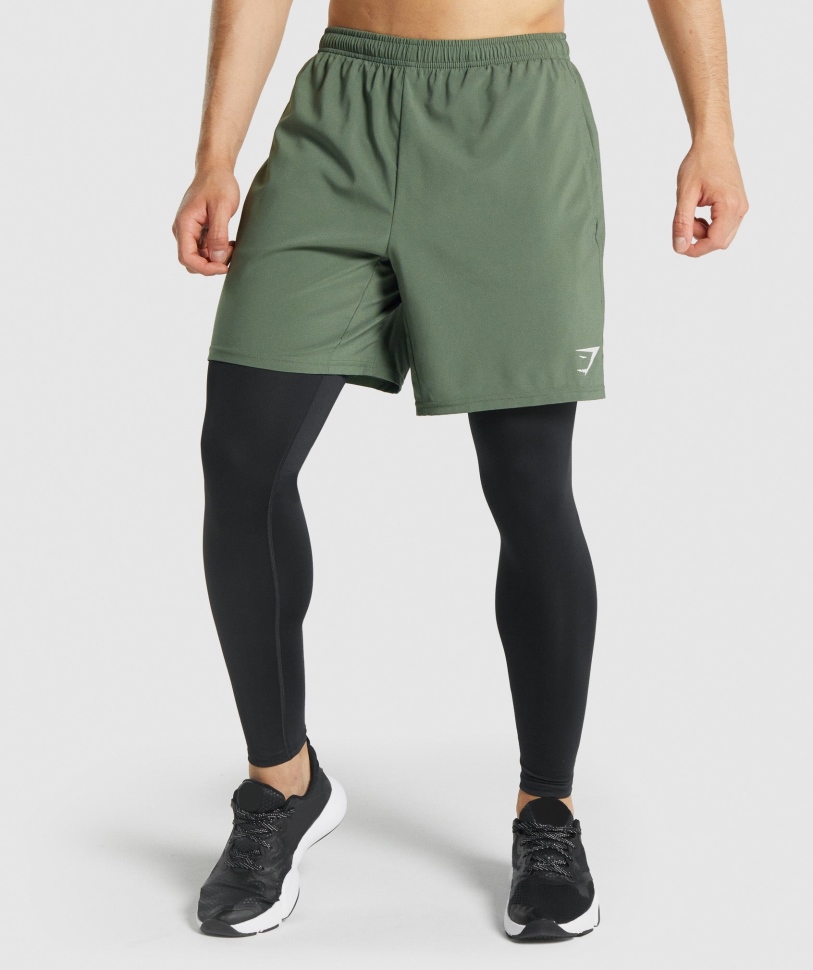 Gymshark στοιχείο Baselayer κολάν μαύρο