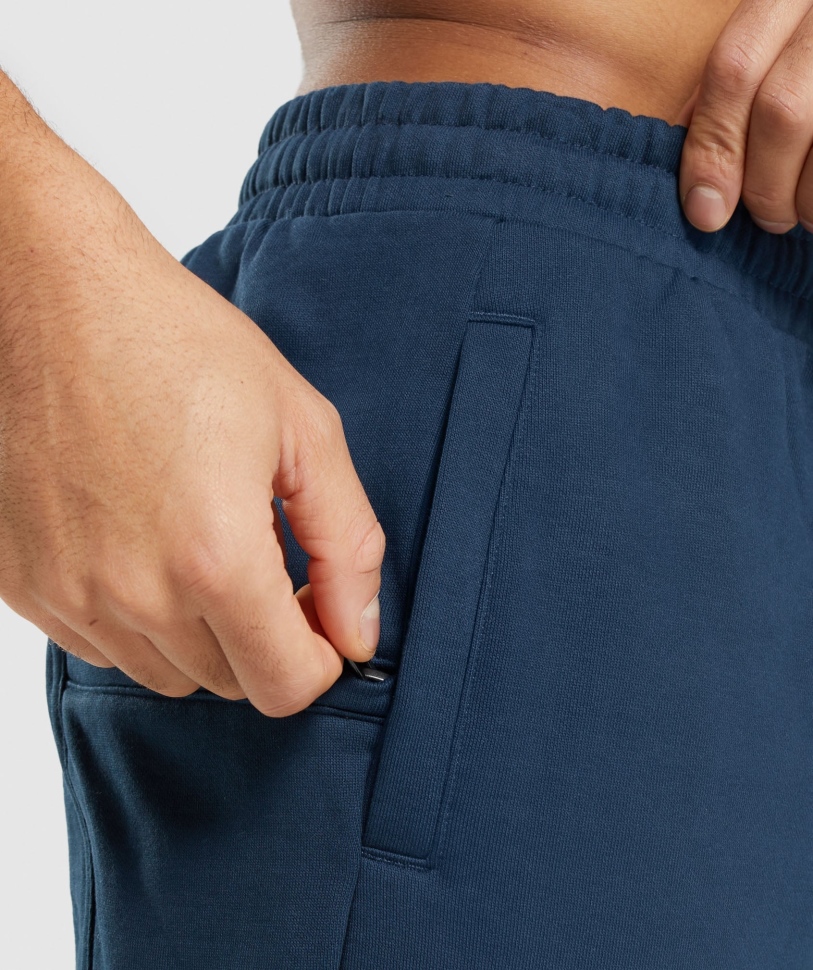 Gymshark απαραίτητο υπερμεγέθη Jogger Navy