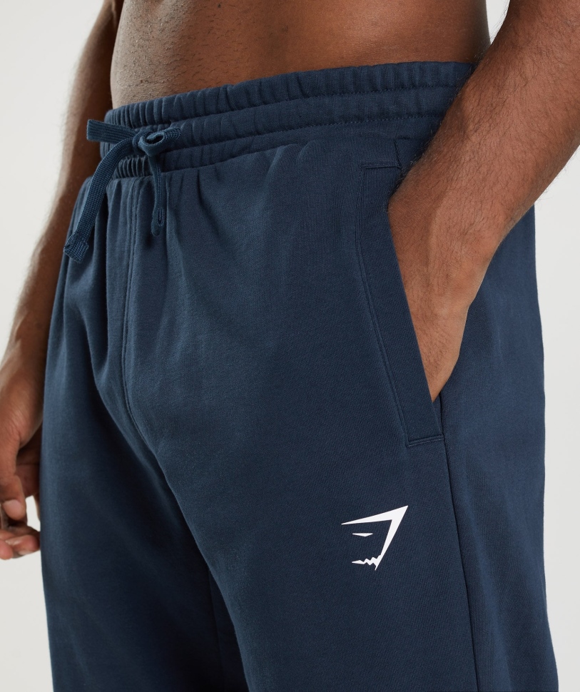 Gymshark απαραίτητο υπερμεγέθη Joggers Navy
