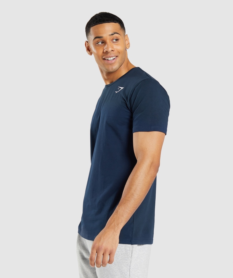 Gymshark απαραίτητο T-shirt Navy