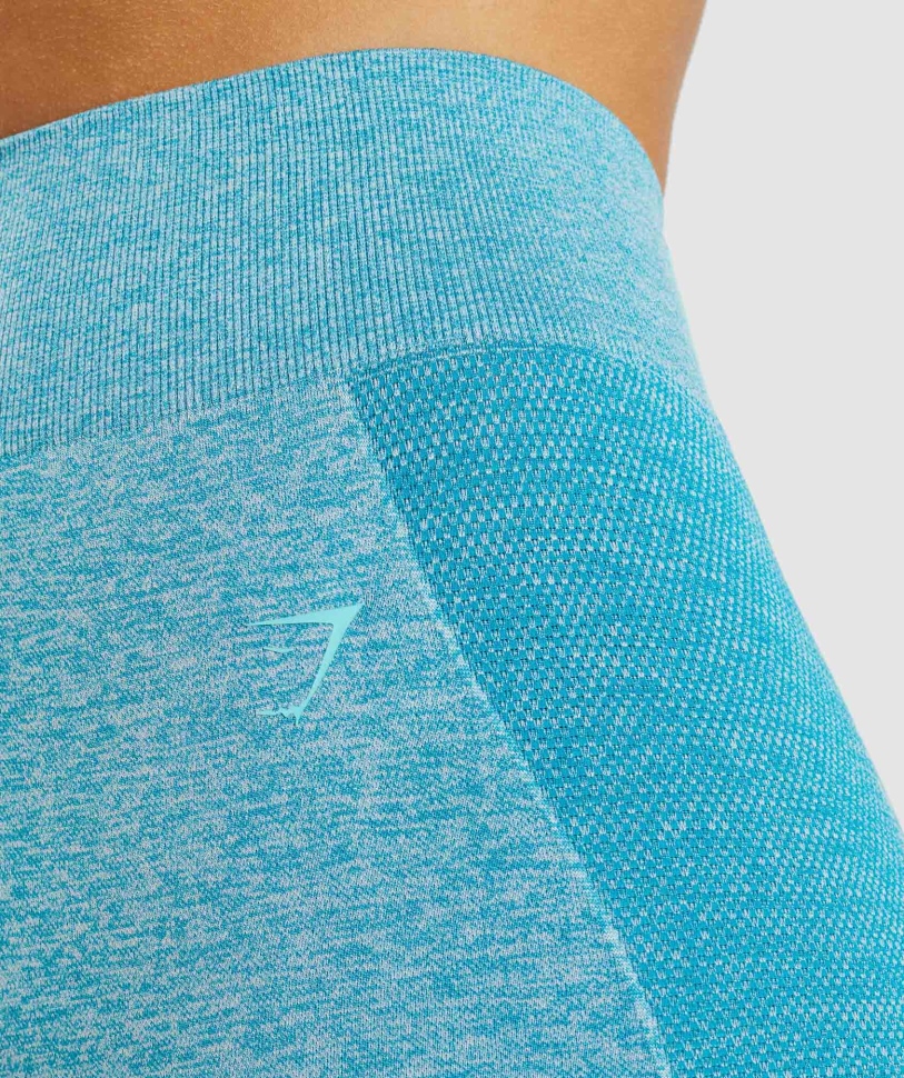 Gymshark Flex ποδηλατικό σορτς Atlas Blue Marl