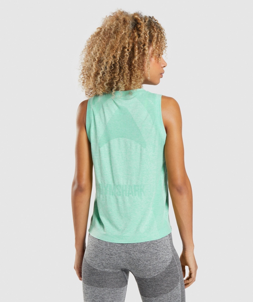 Gymshark Flex Loose Tank Top κάκτος πράσινη μάργα