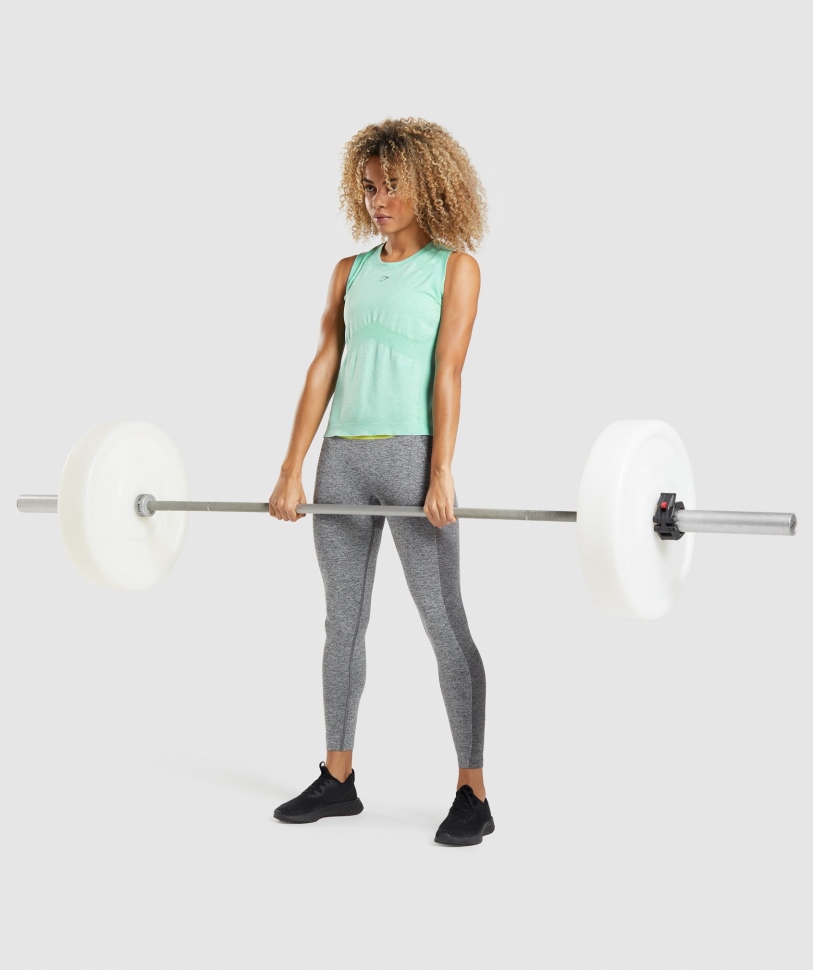 Gymshark Flex Loose Tank Top κάκτος πράσινη μάργα