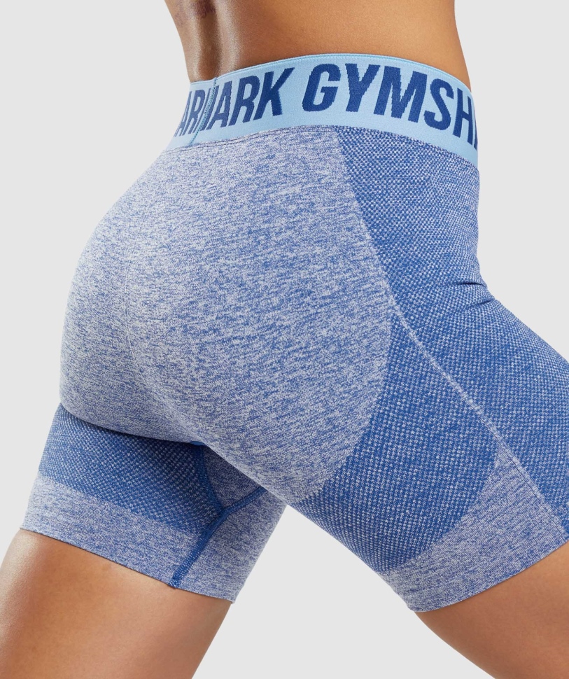 Gymshark Flex σορτς Earl Blue Marl