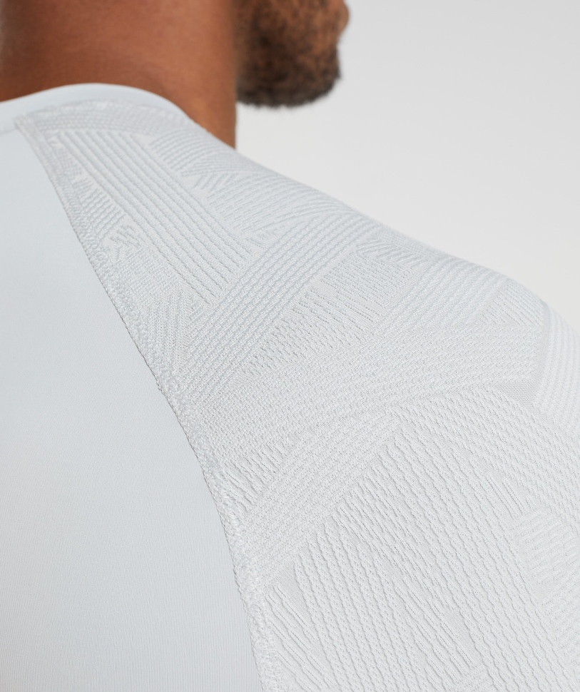 T-shirt από Gymshark ανοιχτό γκρι