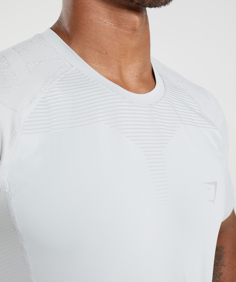 T-shirt από Gymshark ανοιχτό γκρι