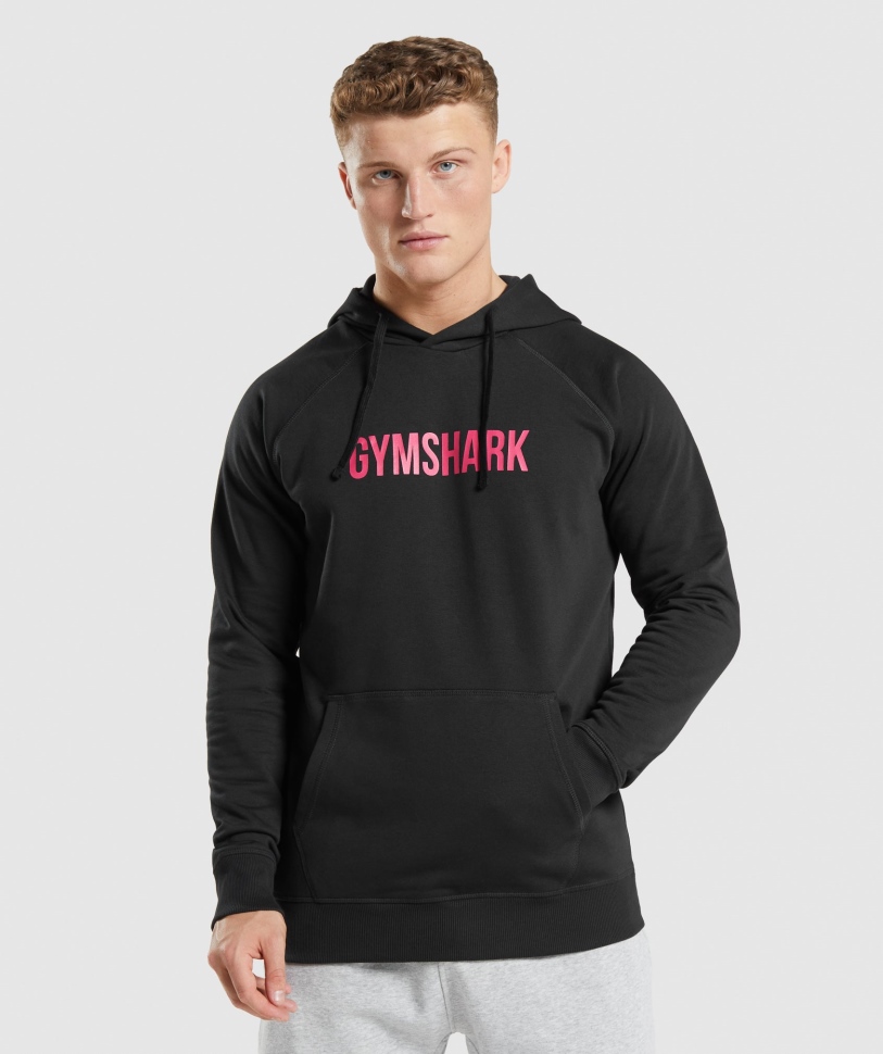 Gymshark Leg Day Hoodie μαύρο