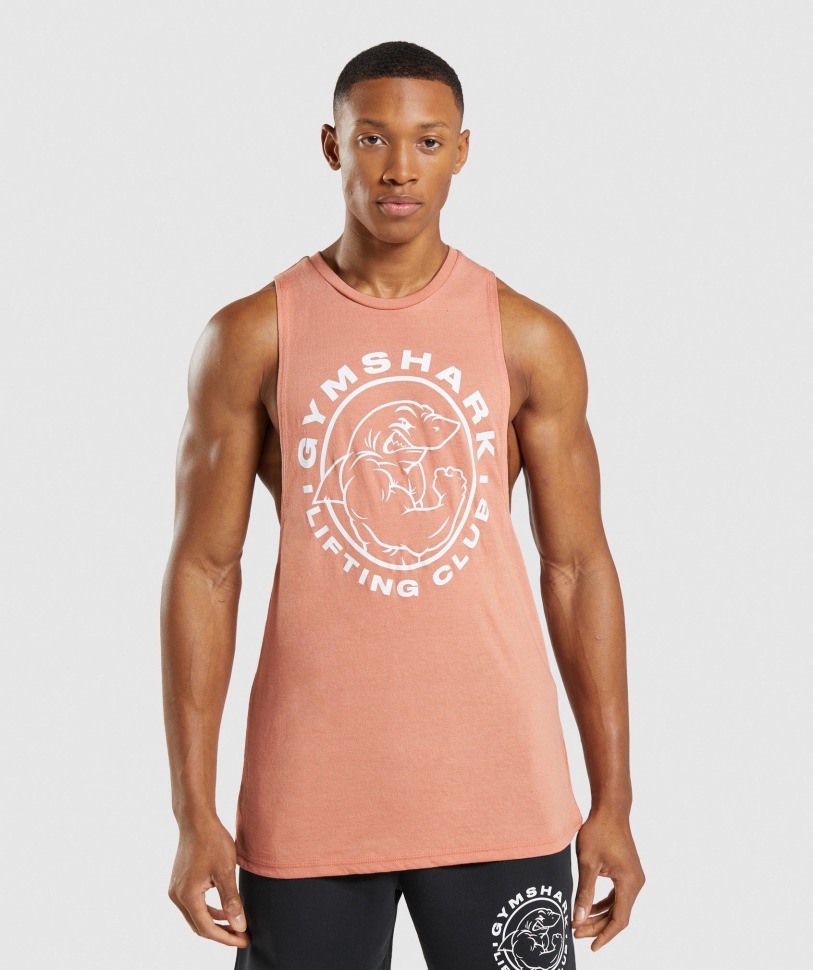 Gymshark Legacy Drop Arm Tank Nevada Pink