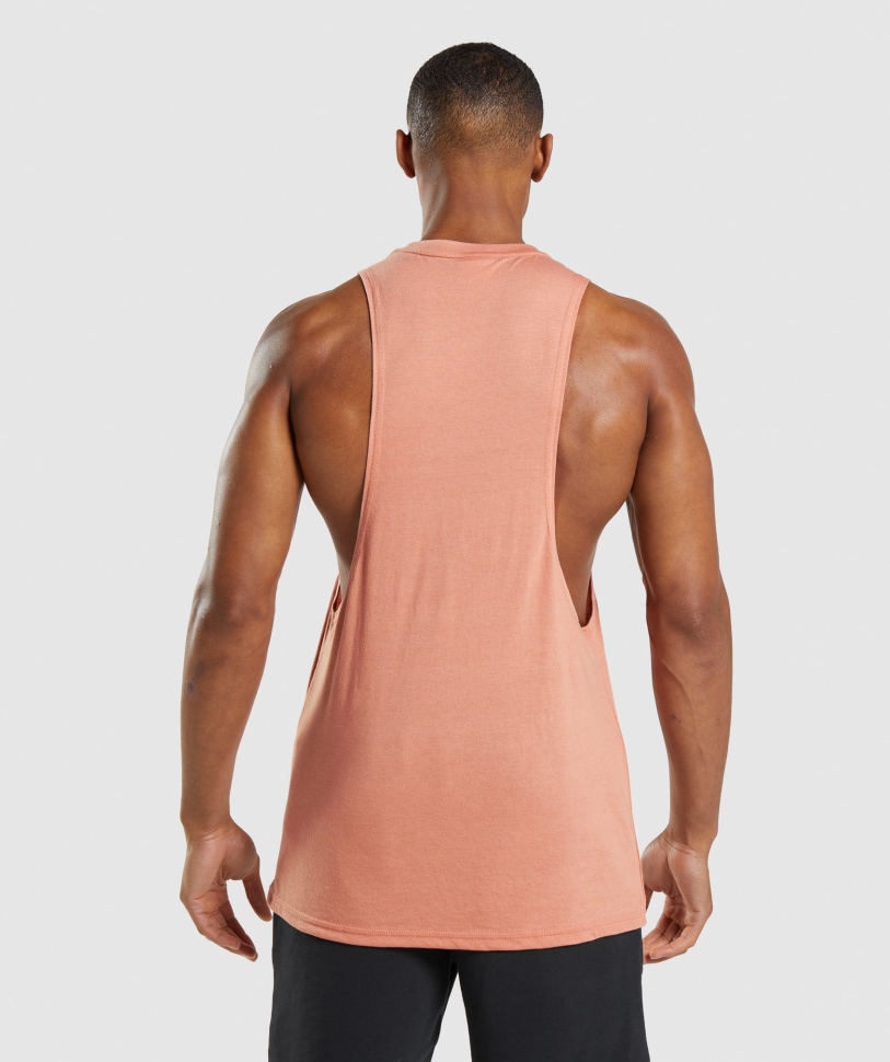 Gymshark Legacy Drop Arm Tank Nevada Pink