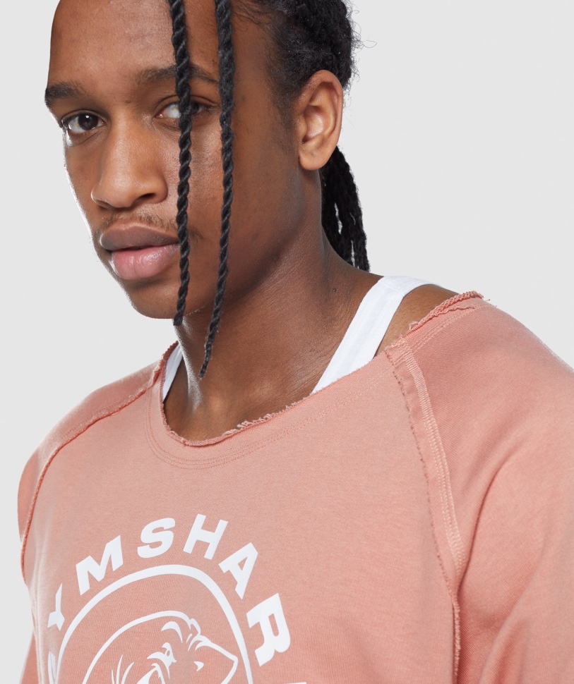 Gymshark Legacy Rag Top Nevada ροζ