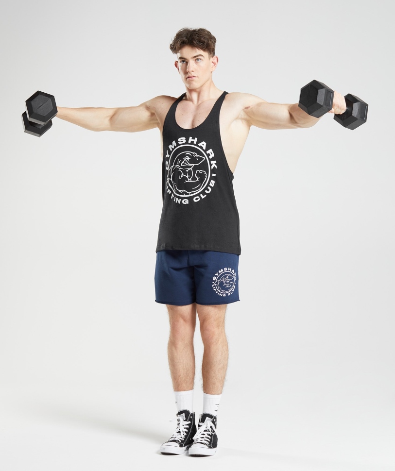 Gymshark Legacy Stringer μαύρο