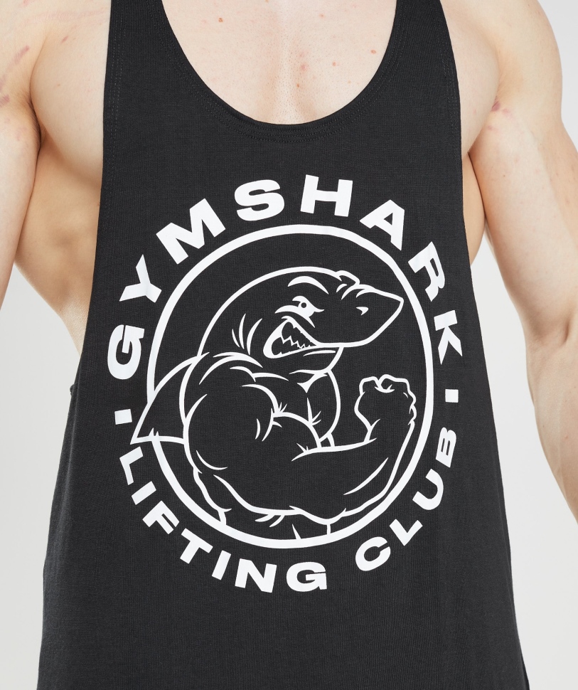 Gymshark Legacy Stringer μαύρο