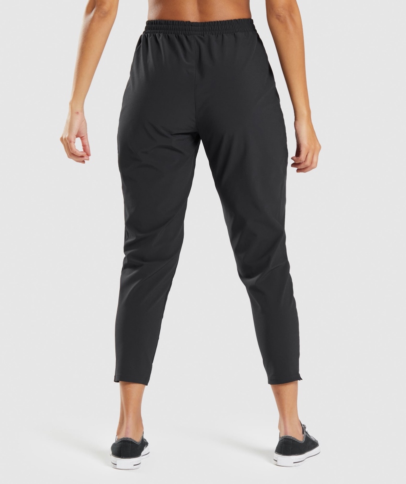 Gymshark μεγιστοποιεί την πίστα Joggers μαύρο