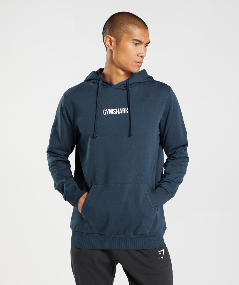 Gymshark περίγραμμα Hoodie ναυτικό