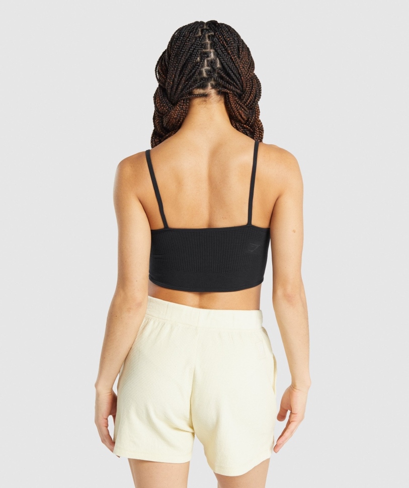 Gymshark Pause Bralette μαύρο