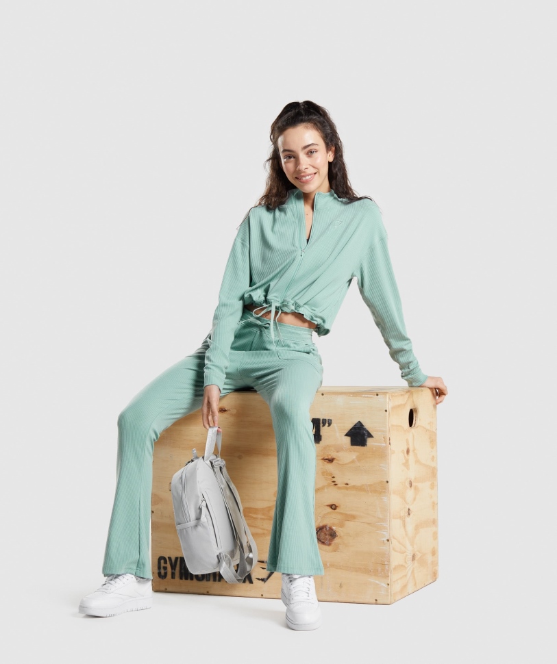 Gymshark Pause Zip Up Jacket Maya Blue