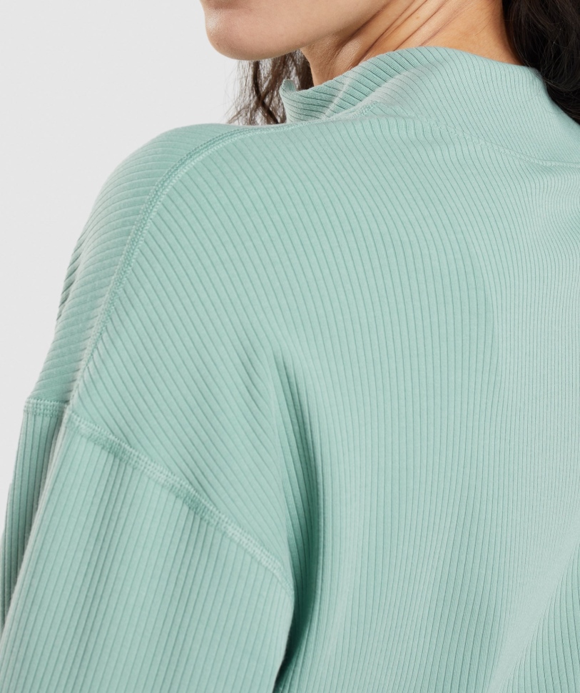 Gymshark Pause Zip Up Jacket Maya Blue