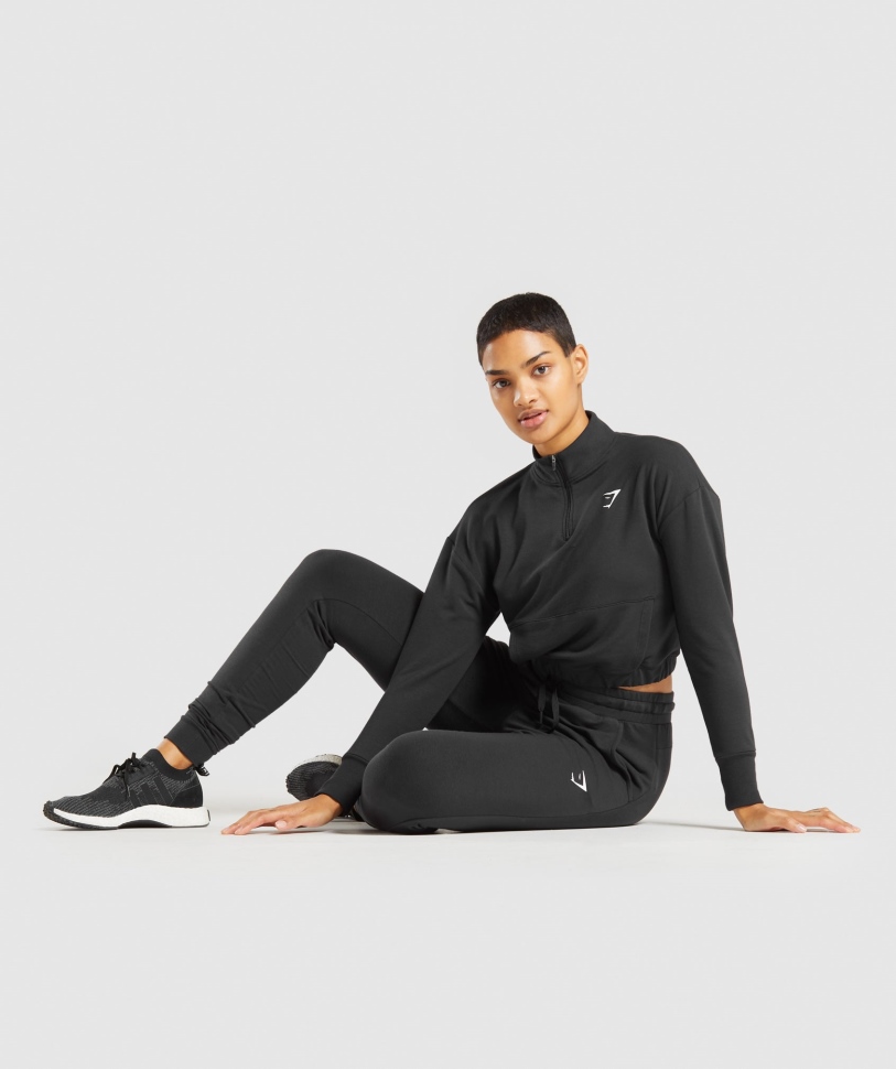 Gymshark Pippa προπόνηση Joggers μαύρο