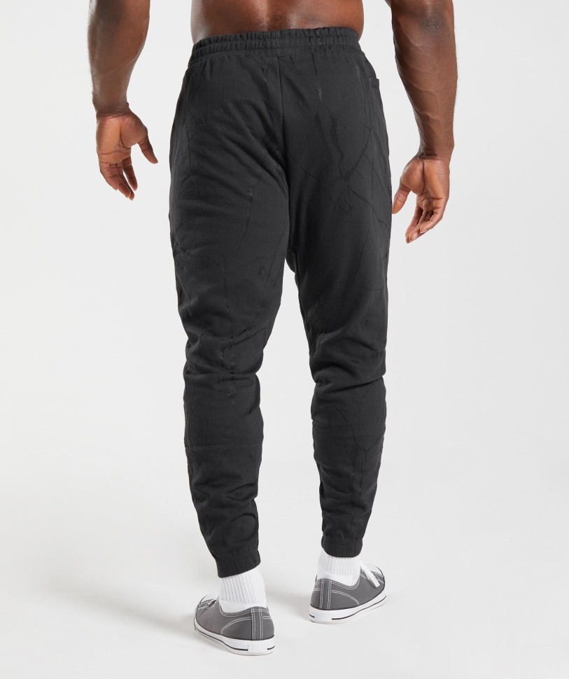 Gymshark Power Joggers μαύρο τύπωμα