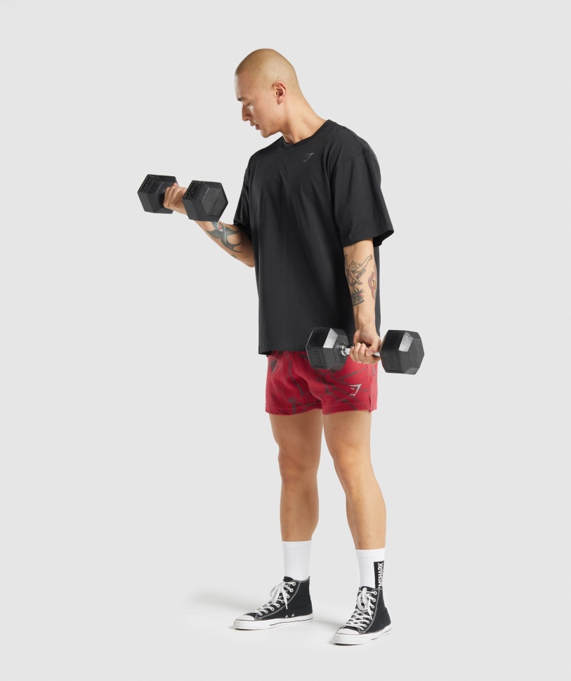 Gymshark Power T-shirt μαύρο