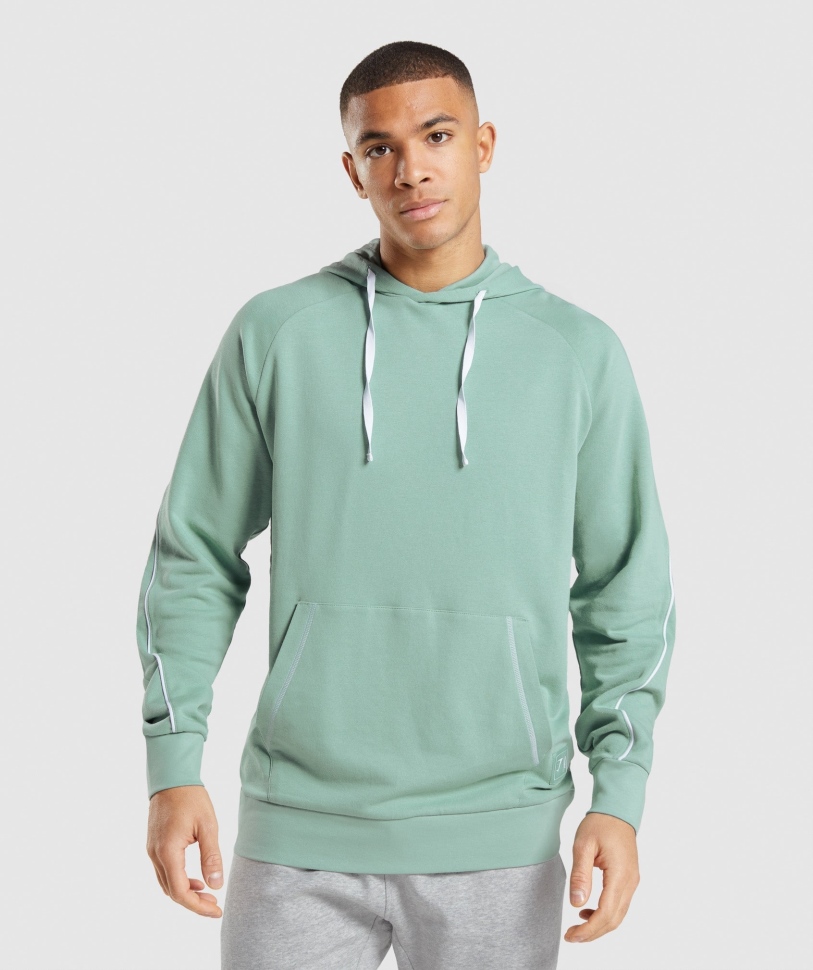 Gymshark Recess Hoodie Maya μπλε-λευκό