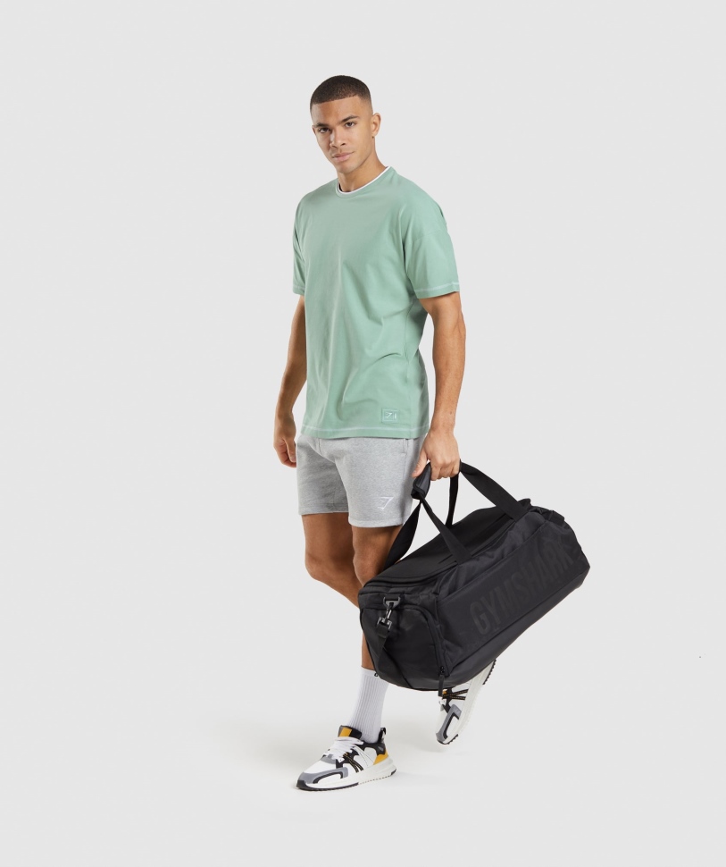 Gymshark εσοχή T-shirt Maya μπλε-λευκό