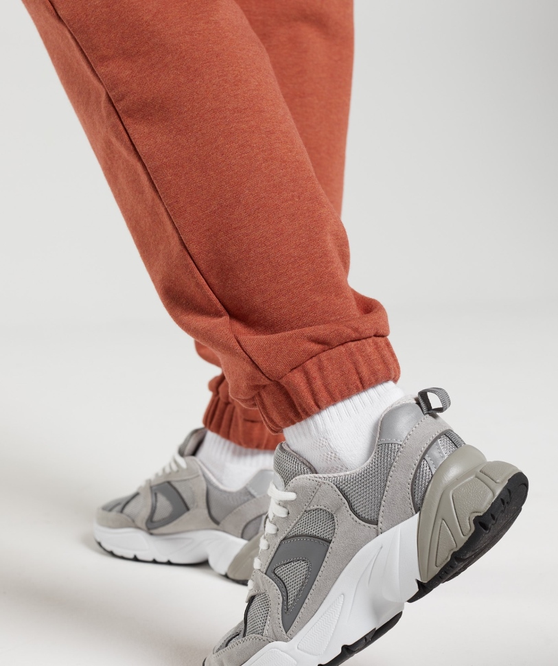 Gymshark ημέρα ξεκούρασης ιδρώνει Joggers κανέλα καφέ μάργα