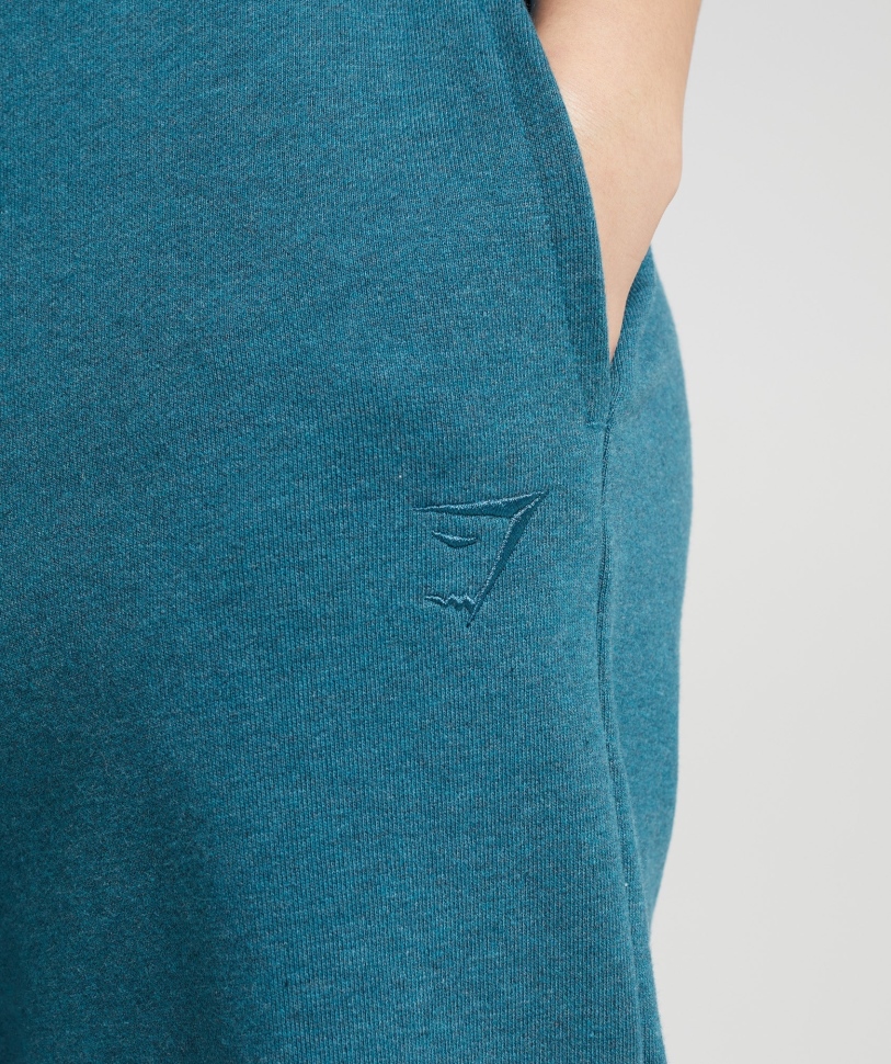 Gymshark ημέρα ξεκούρασης ιδρώνει Joggers ατσάλινο μπλε μάργα