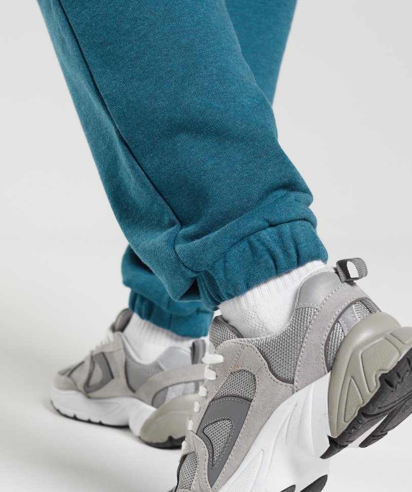 Gymshark ημέρα ξεκούρασης ιδρώνει Joggers ατσάλινο μπλε μάργα