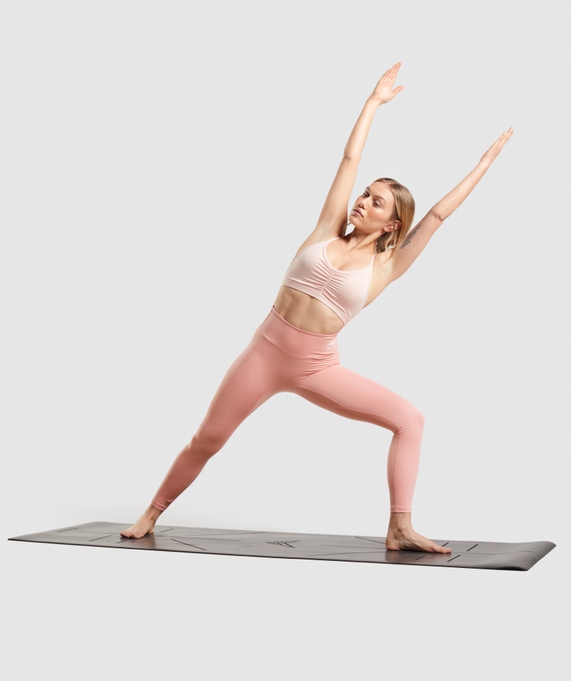 αθλητικό σουτιέν Gymshark Ruched ανοιχτό ροζ