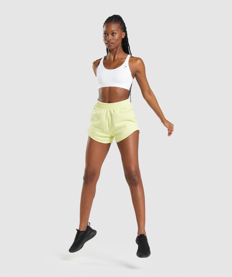 αθλητικό σουτιέν με σέσουλα Gymshark λευκό