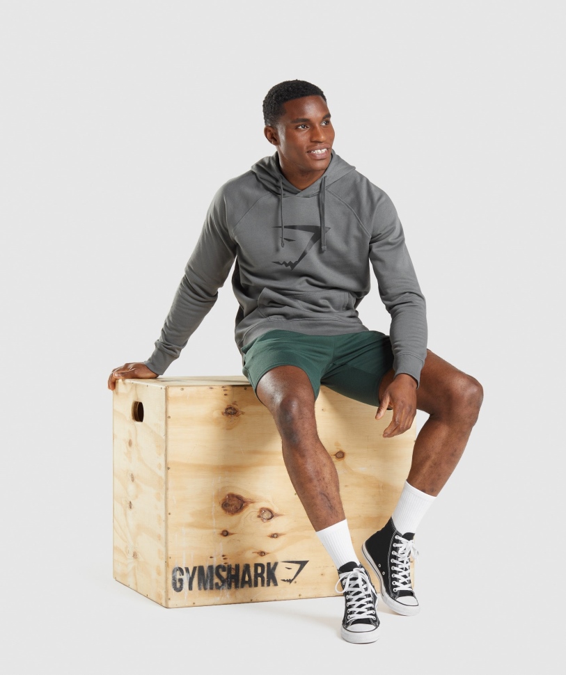 Gymshark Sharkhead Infill Hoodie κάρβουνο