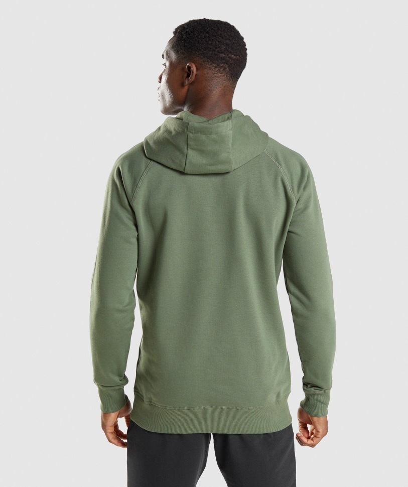 Gymshark Sharkhead Infill Hoodie πράσινο