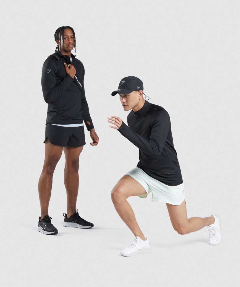 Gymshark Speed Evolve 1/4 Zip Black