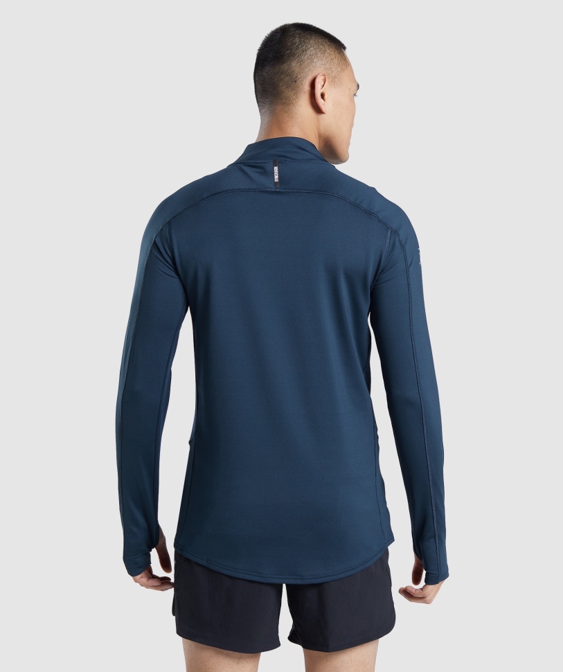 Gymshark Speed Evolve 1/4 Zip Navy