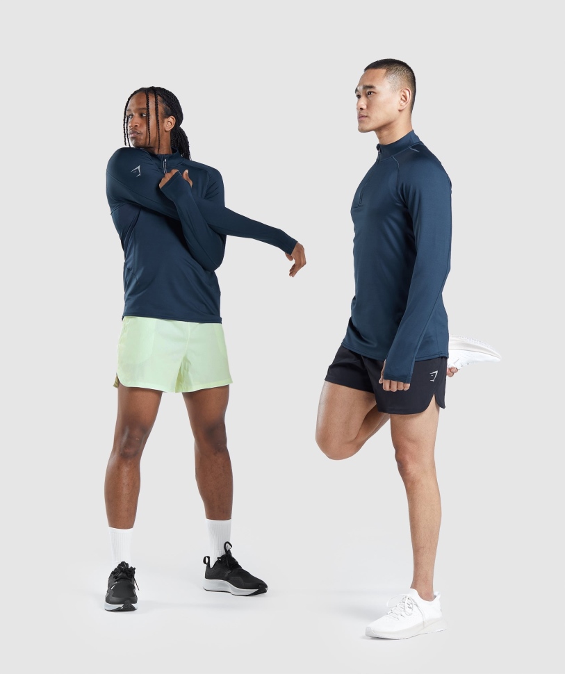 Gymshark Speed Evolve 1/4 Zip Navy