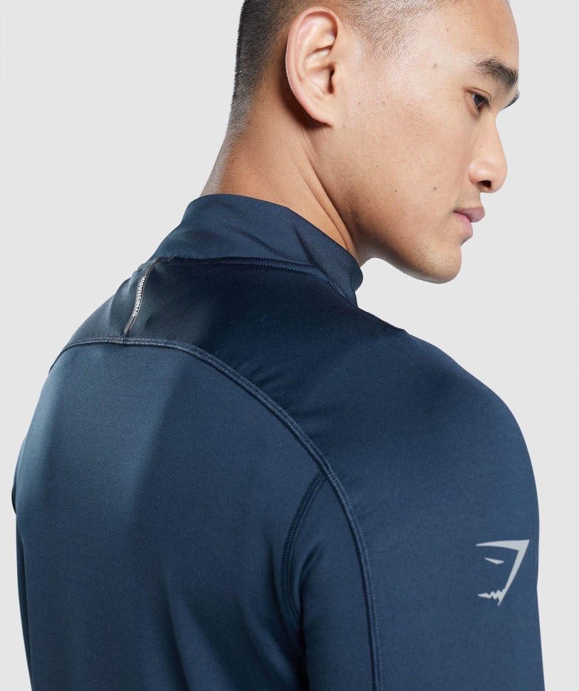Gymshark Speed Evolve 1/4 Zip Navy