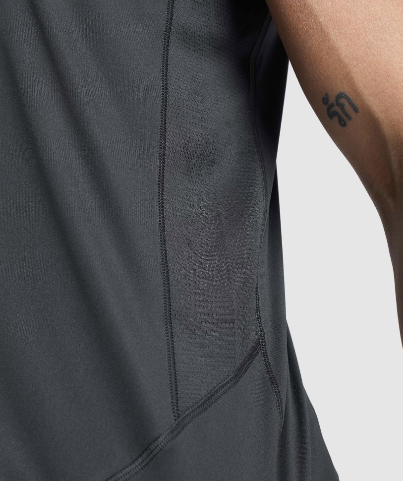 Gymshark Speed Evolve μπλουζάκι μαύρο