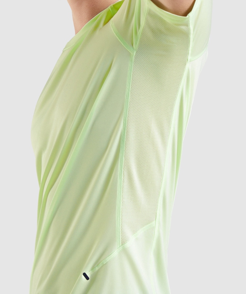 Gymshark Speed Evolve μπλουζάκι αγγούρι πράσινο